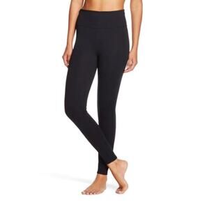 Assets by Spanx Ponte Shaping Women's Size S Black Leggings Casual Tummy Control